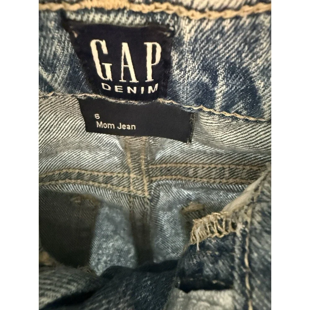 Gap kids 8T Mom Jean Blue